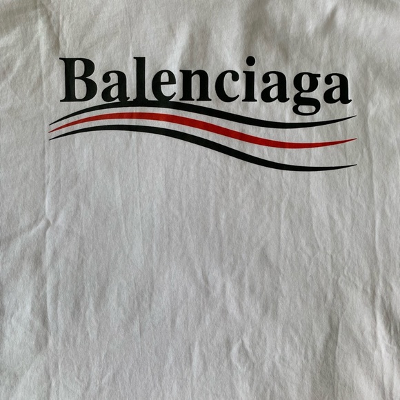 SOLD- Balenciaga Political Campaign T-shirt - Picture 6 of 7